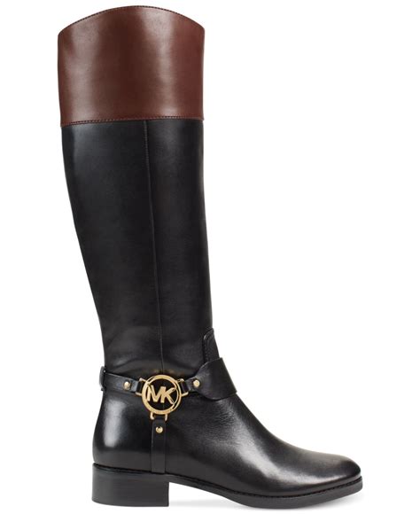 wide calf michael kors boots|michael kors adjustable buckle boots.